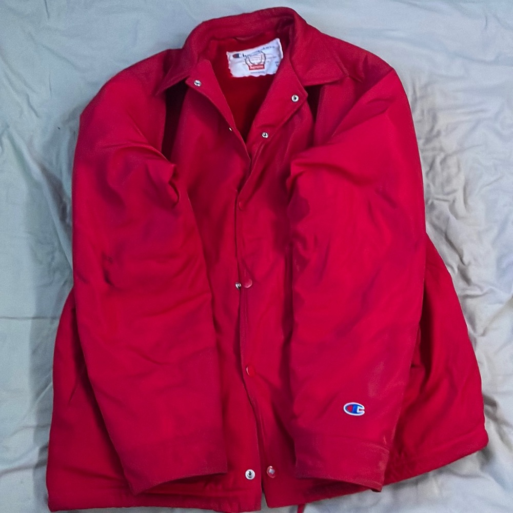 Champion X Supreme Varsity Jacket, lightly worn